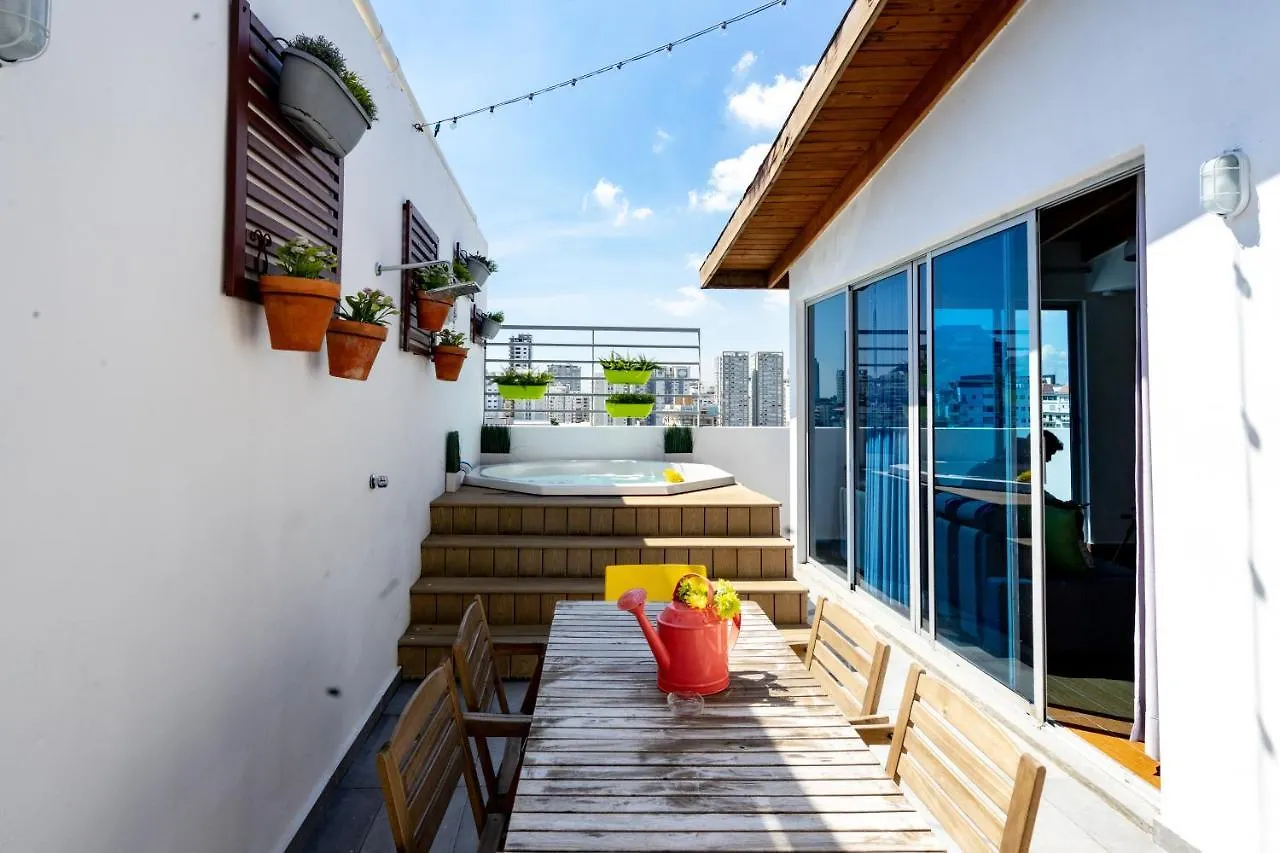 Apartmán Private Jacuzzi And City Views | Ph Santo Domingo